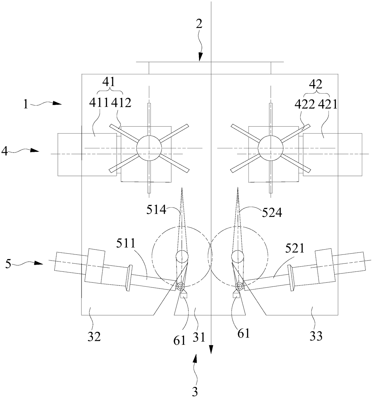 Control method of discharging device