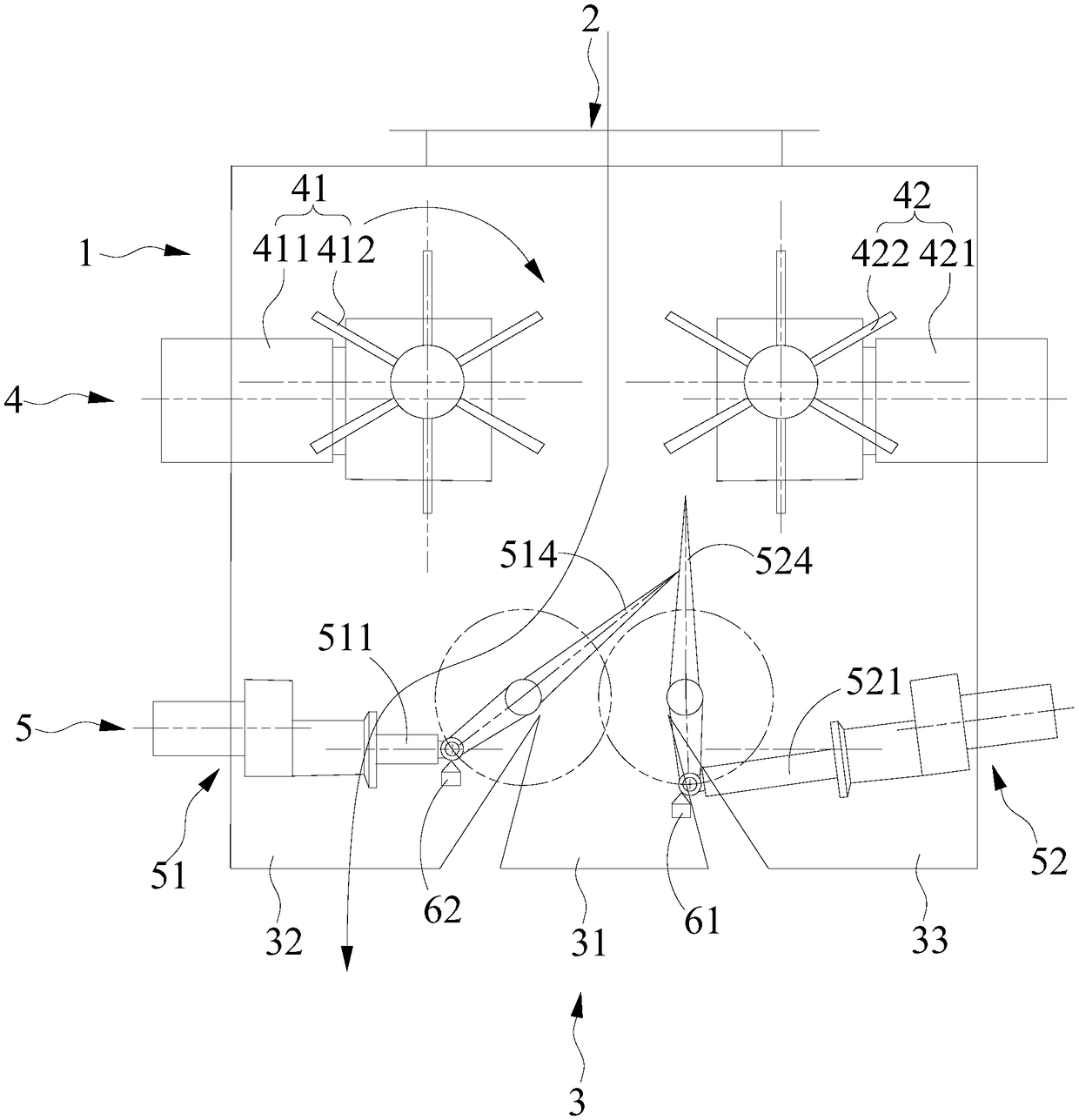 Control method of discharging device