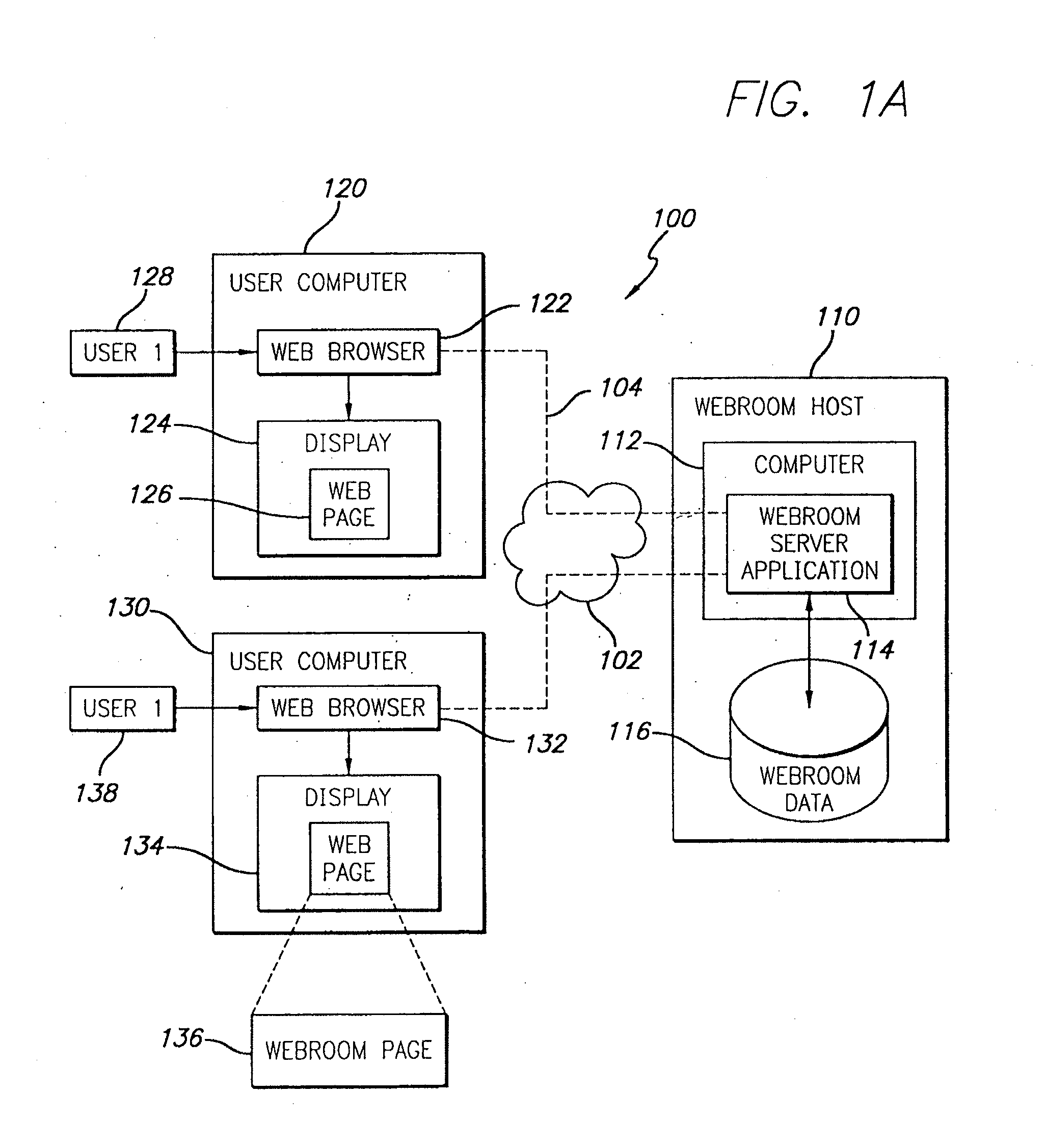 Method, apparatus and system for hosting information exchange groups on a wide area network