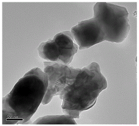 BaSnO3 based multiphase electrolyte material and preparation method thereof