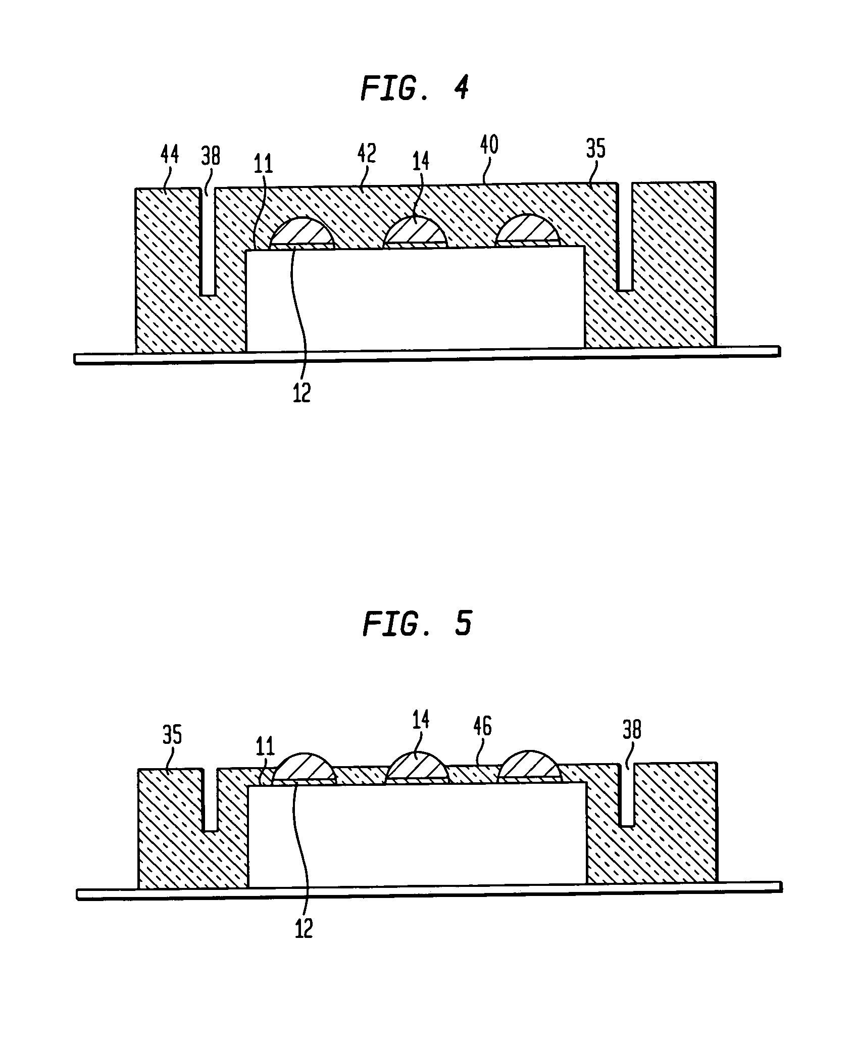 Microelectronic assemblies having low profile connections