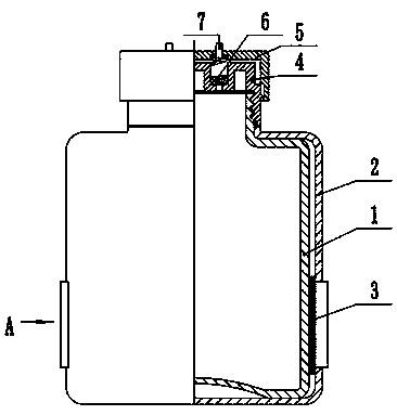 Additive sample bottle