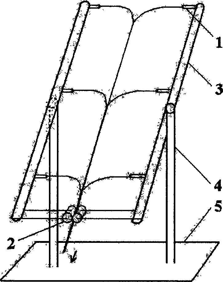 Composite nano fiber endless tow preparing apparatus and its preparing method