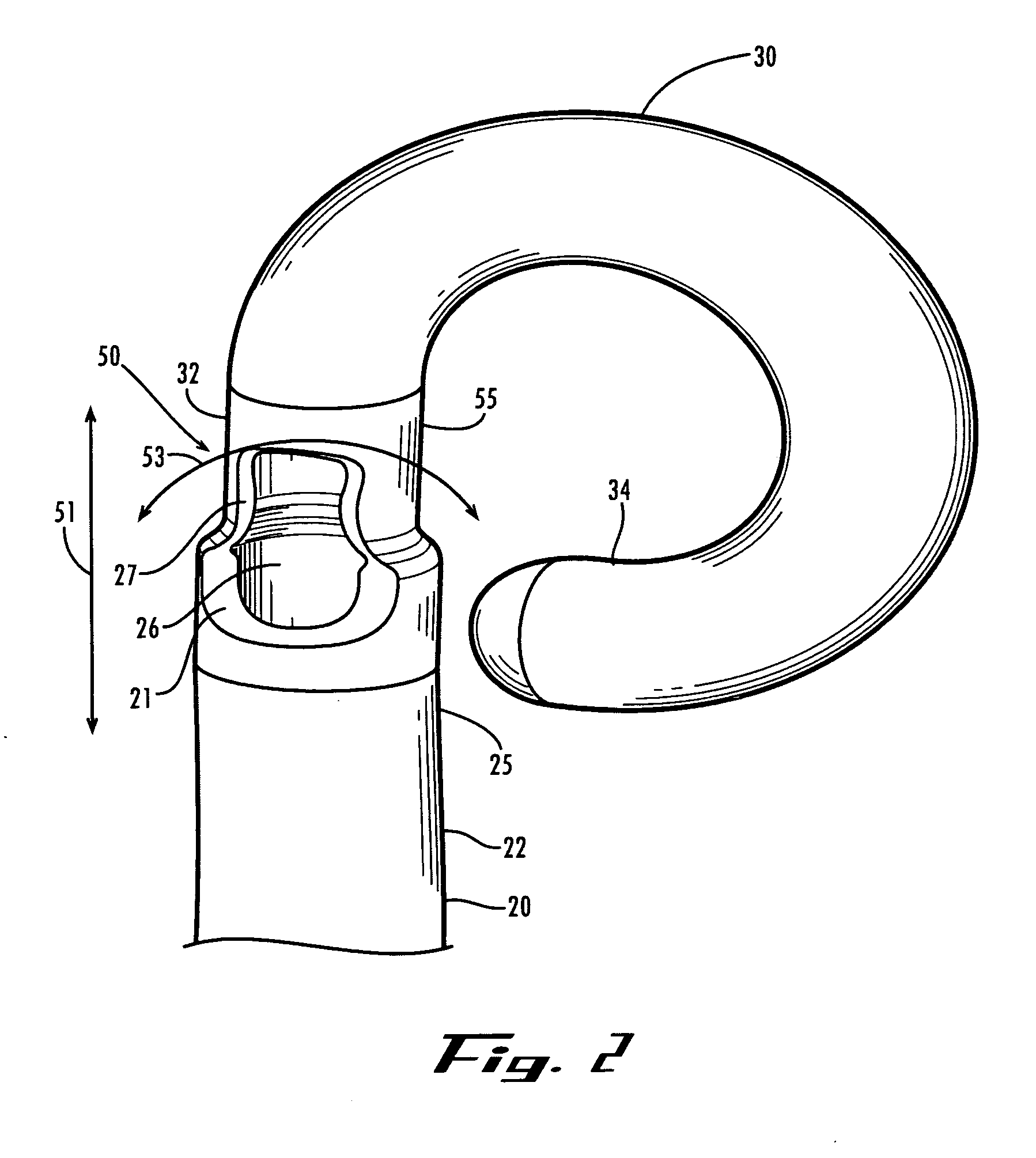 Stent with flexible elements