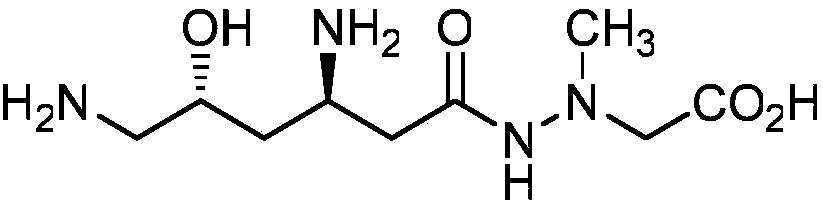 A kind of total synthesis method of natural product (+)-negamycin