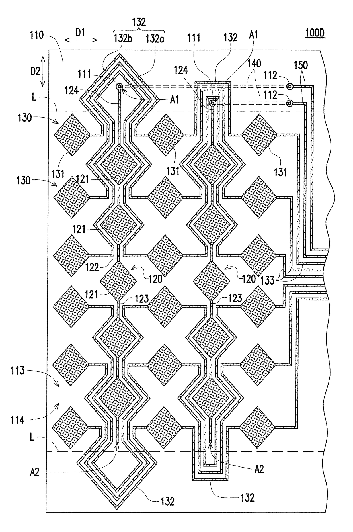 Touch element and touch display module