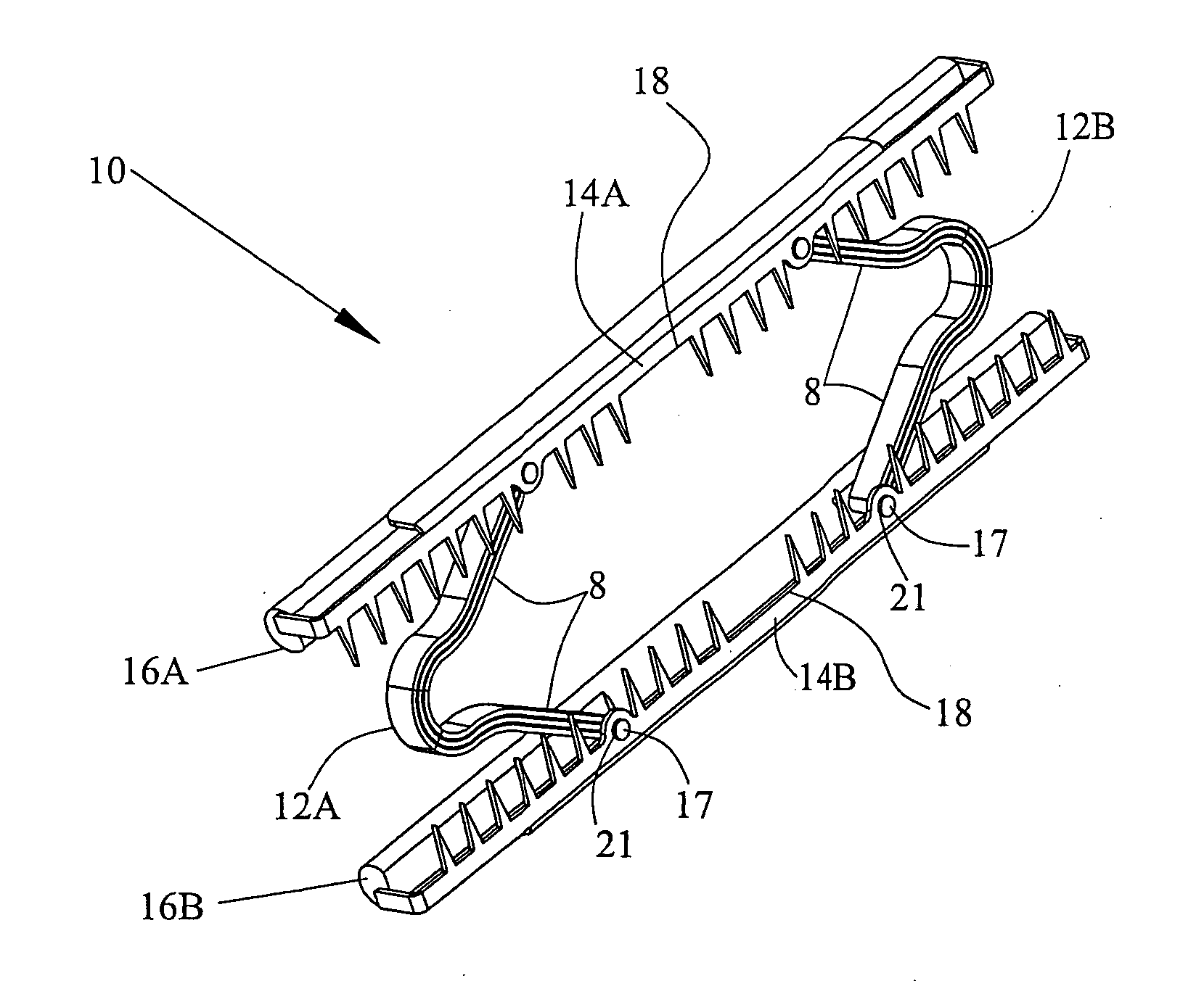 Tissue compression using surgical clips