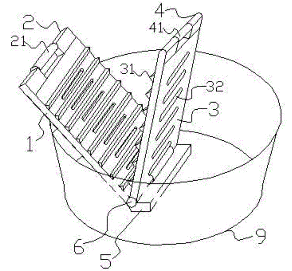 A manual washing machine