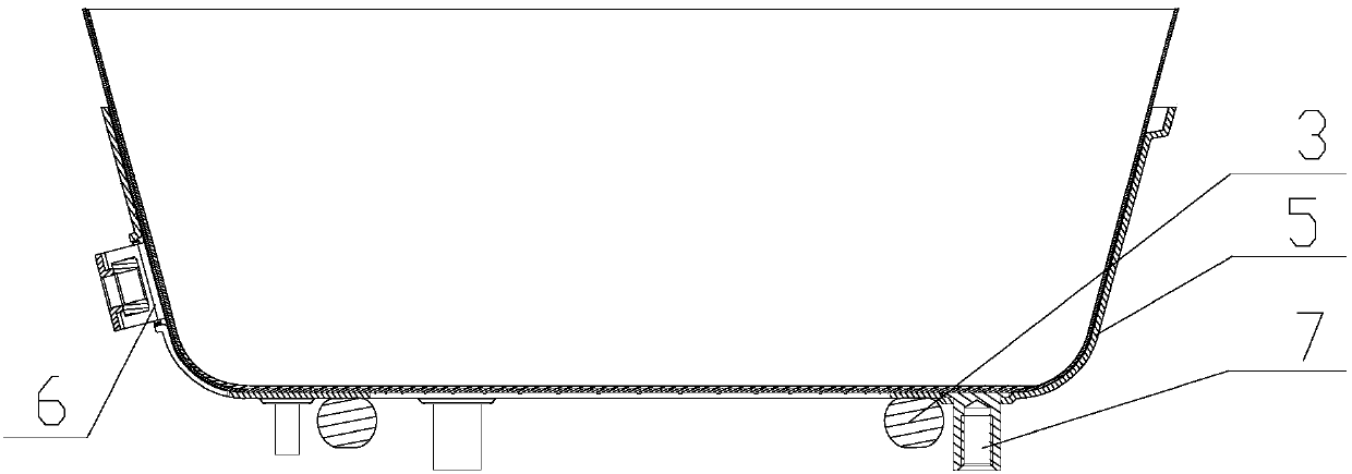 Heating cup body manufacturing method