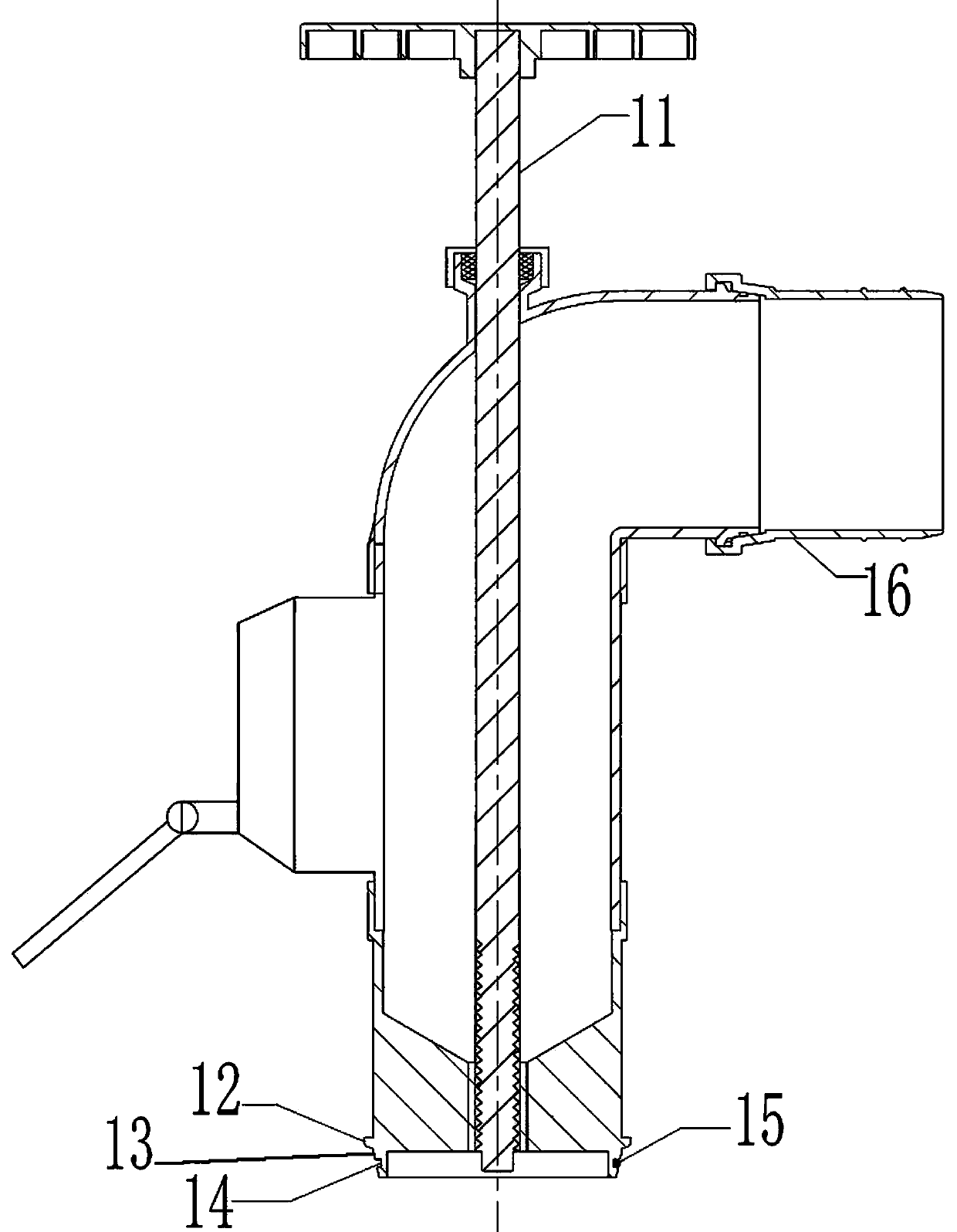 Combination floating body type multifunctional hydrant