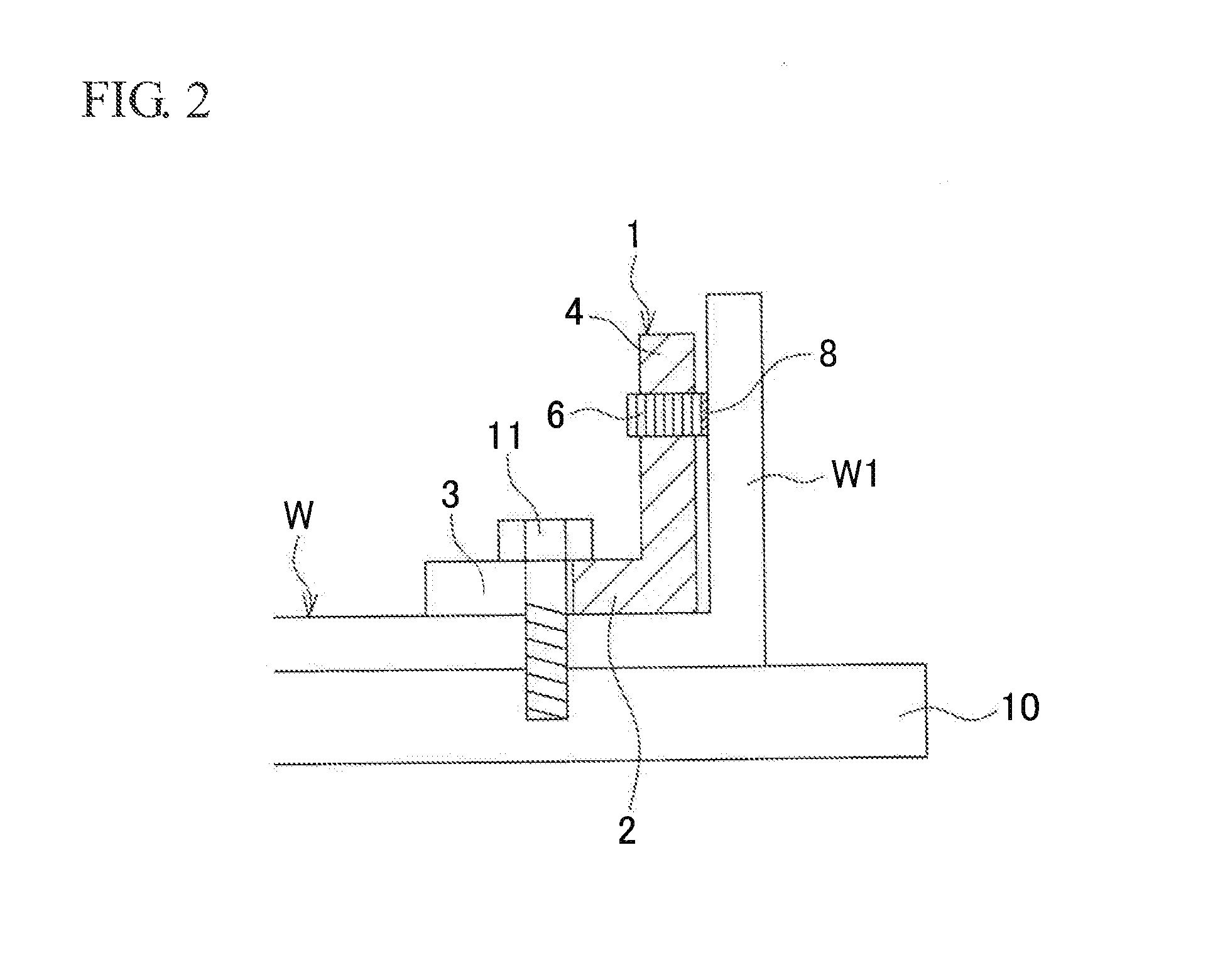 Chattering vibration preventing jig for workpiece