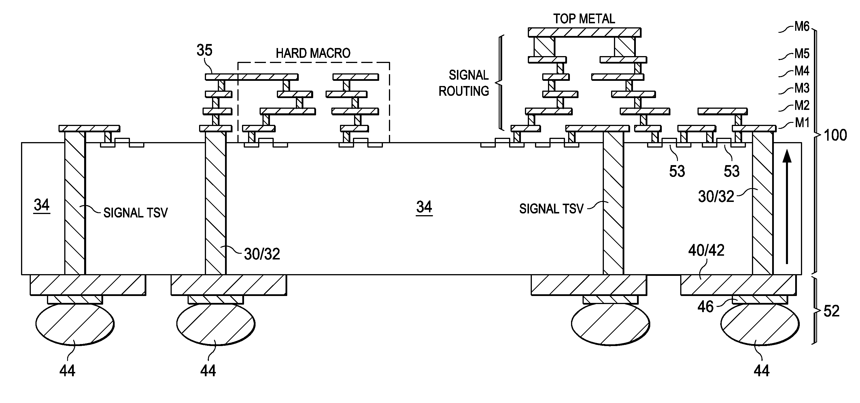 Supplying Power to Integrated Circuits Using a Grid Matrix Formed of Through-Silicon Vias