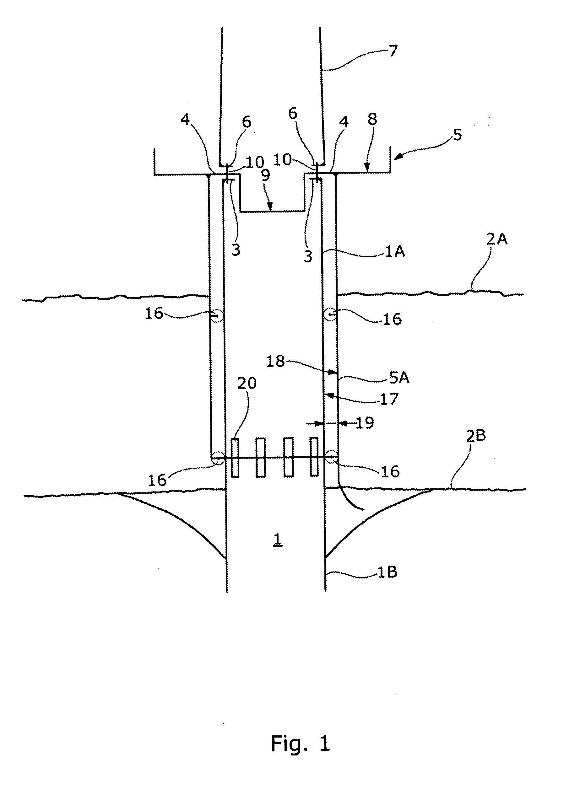 Monopile foundation for offshore wind turbine