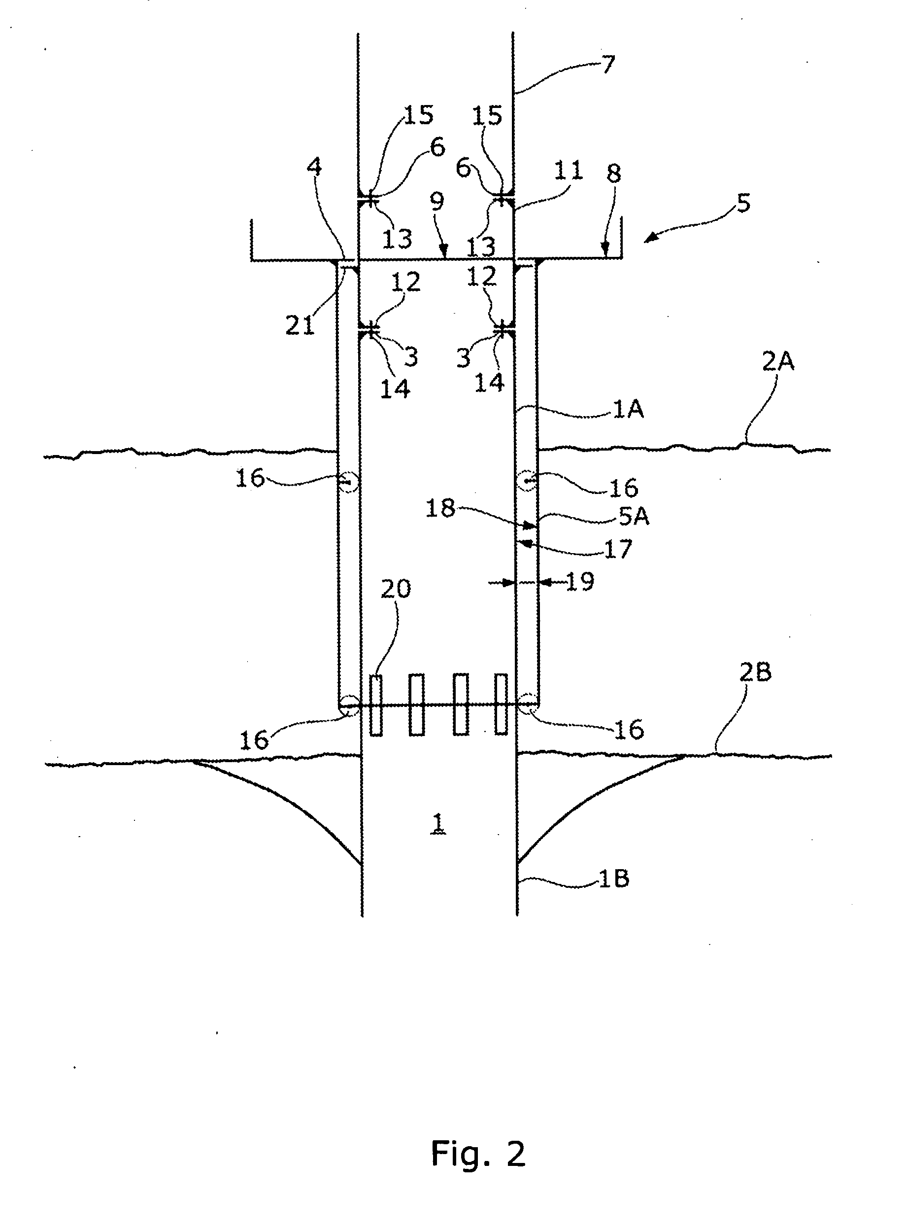 Monopile foundation for offshore wind turbine