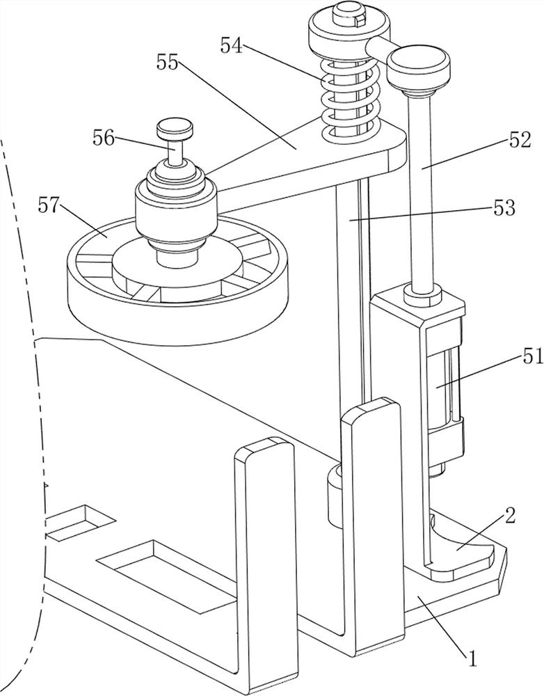 Trimming device for roving wool fabric type circular carpet for spinning