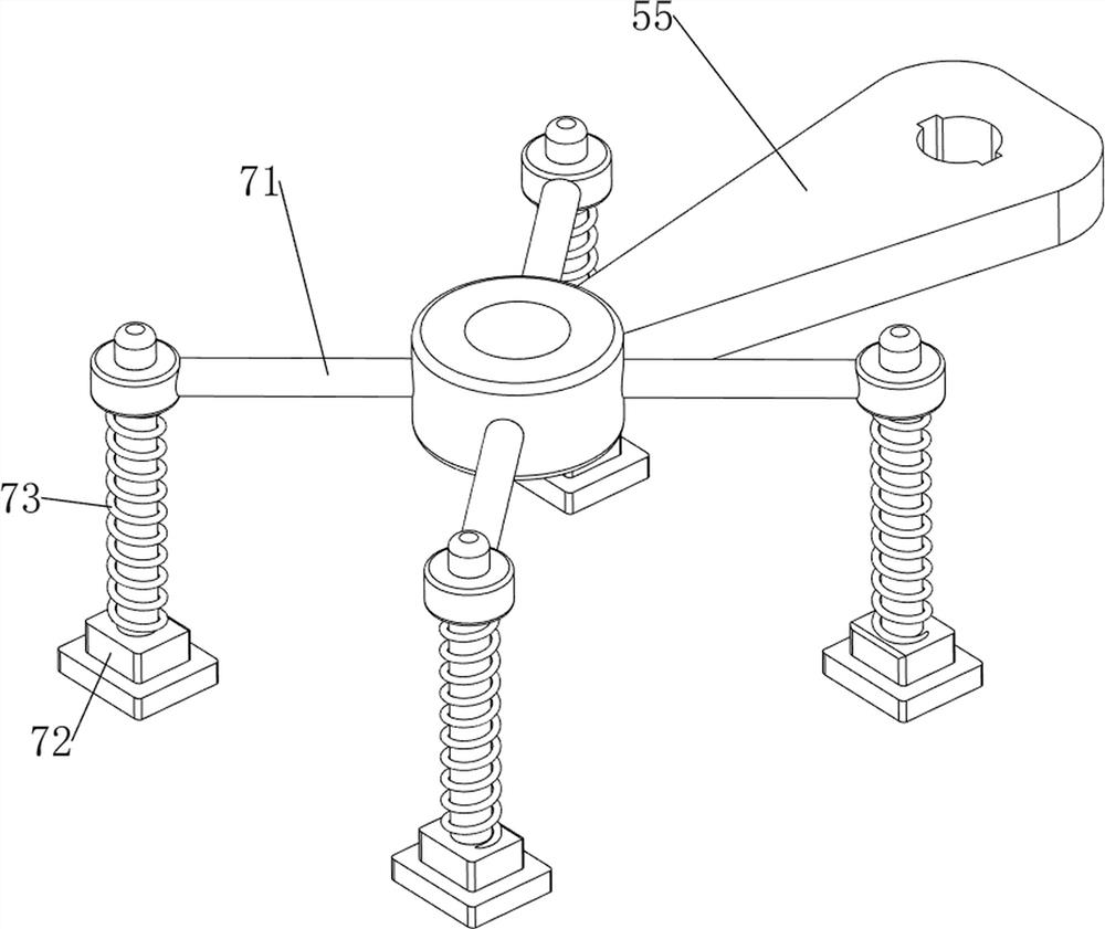 Trimming device for roving wool fabric type circular carpet for spinning