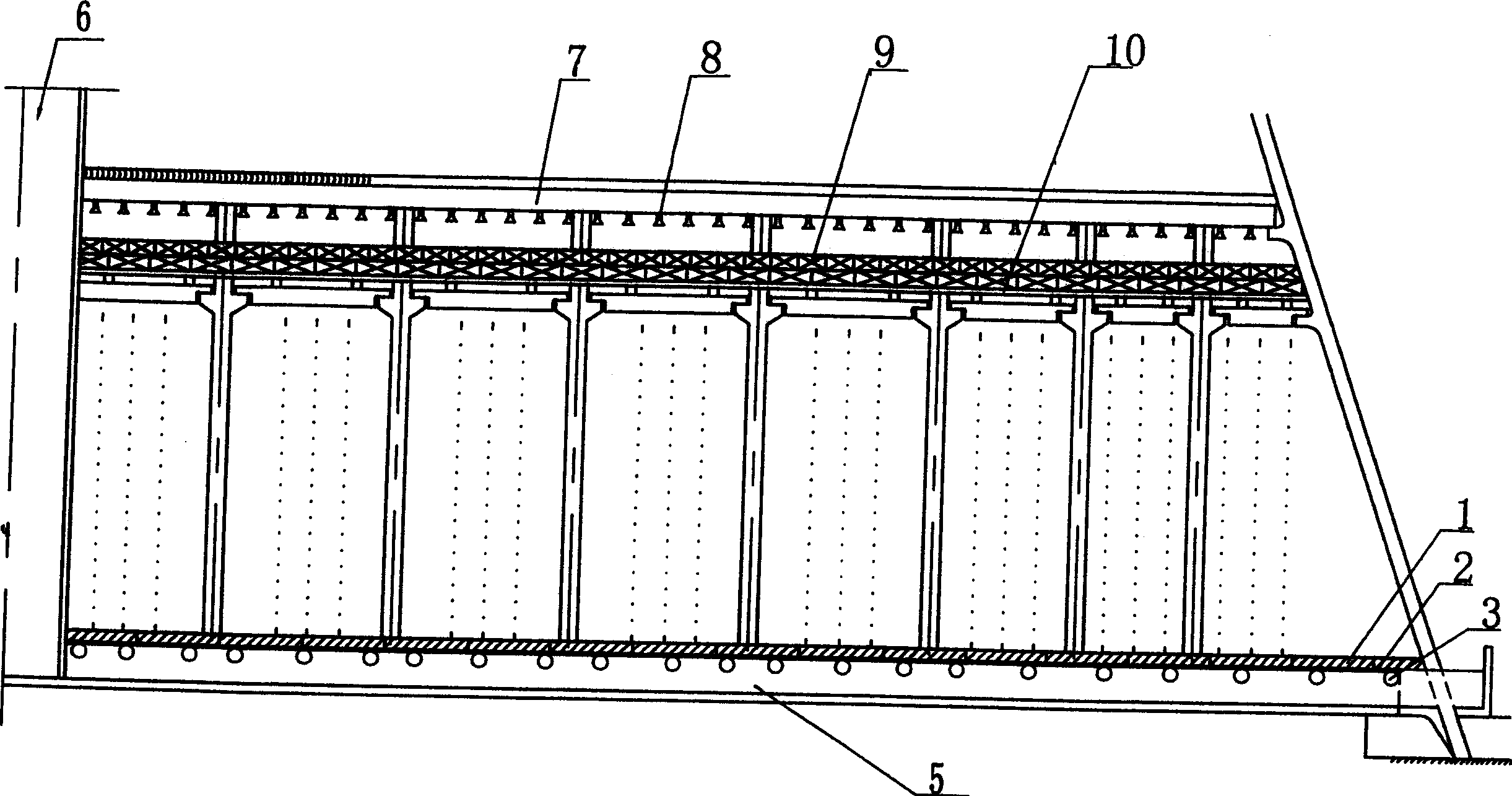 Float-type drop energy-eliminating noise-reducing device