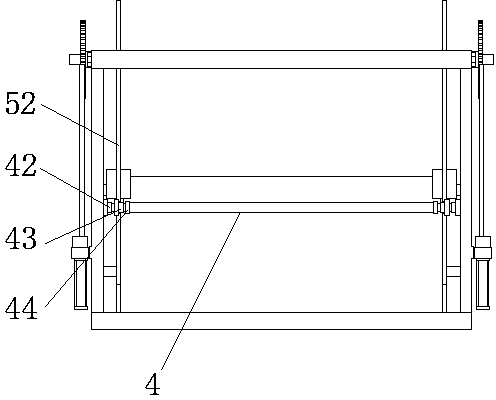 Conveying device capable of regulating and controlling height of transmission roller