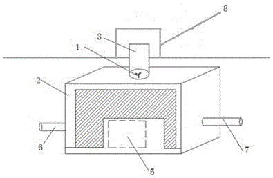 Electric yacht heat dissipation device