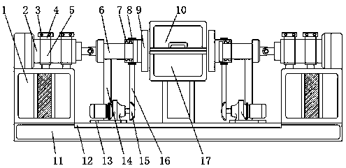 Automobile part polishing machine