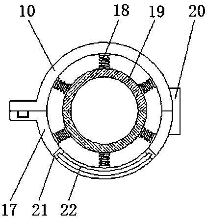 Automobile part polishing machine