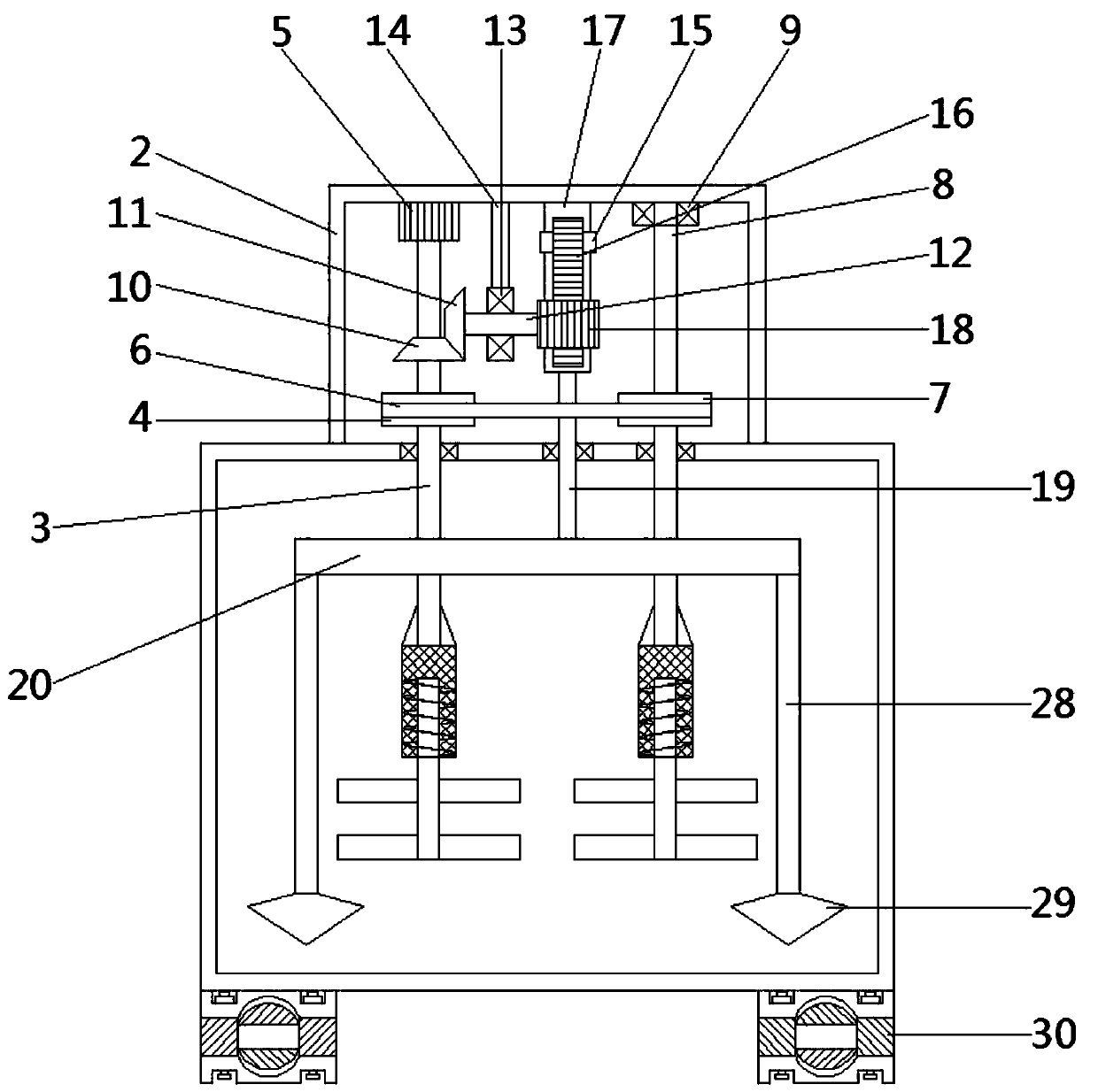 High-temperature-resistant environment-friendly plastic particle and preparation method thereof