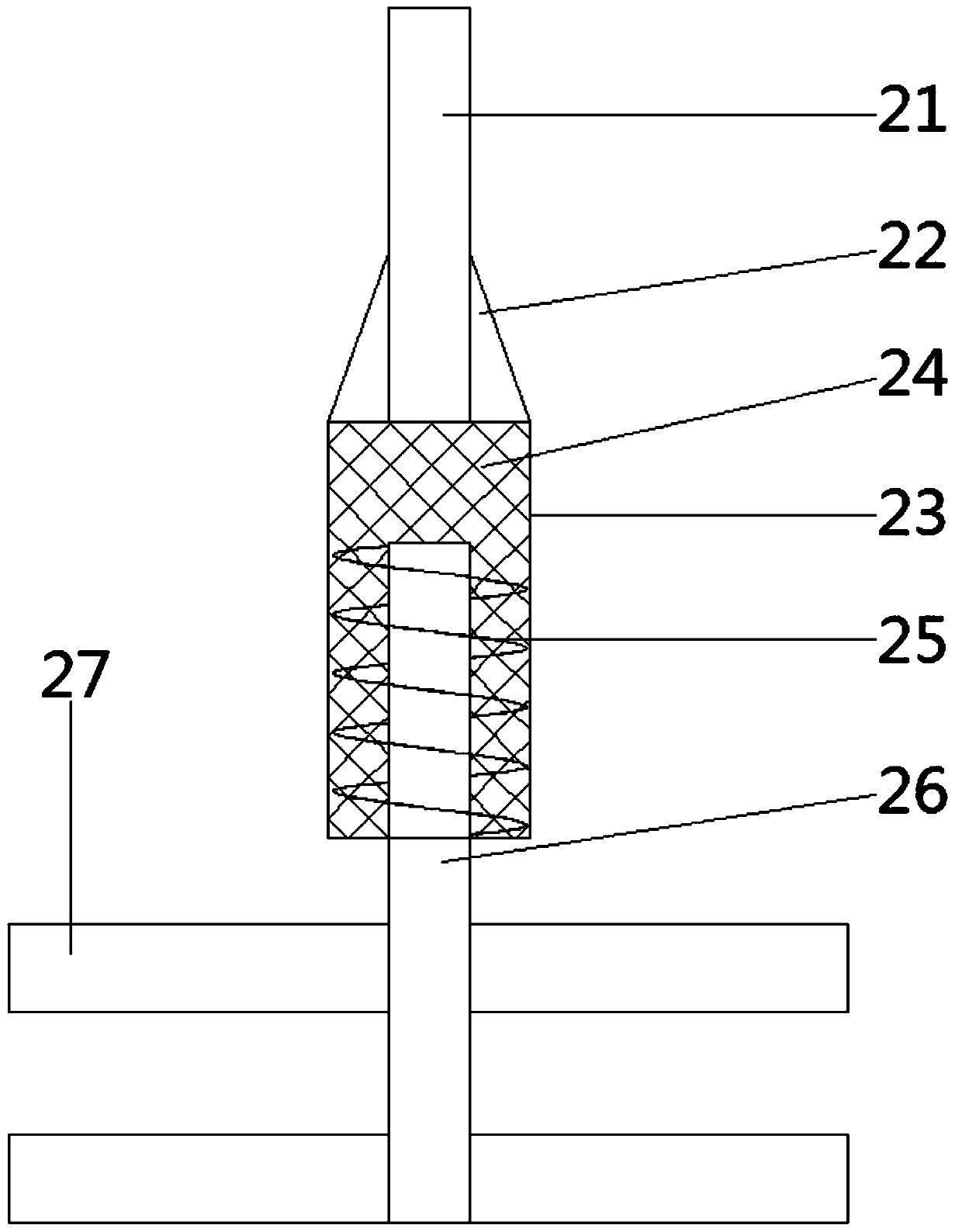 High-temperature-resistant environment-friendly plastic particle and preparation method thereof