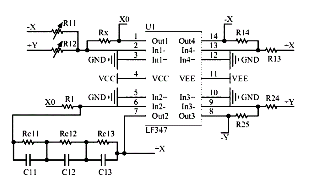 Method for realizing fractional-order three-system automatic-switchover chaotic system and analog circuit