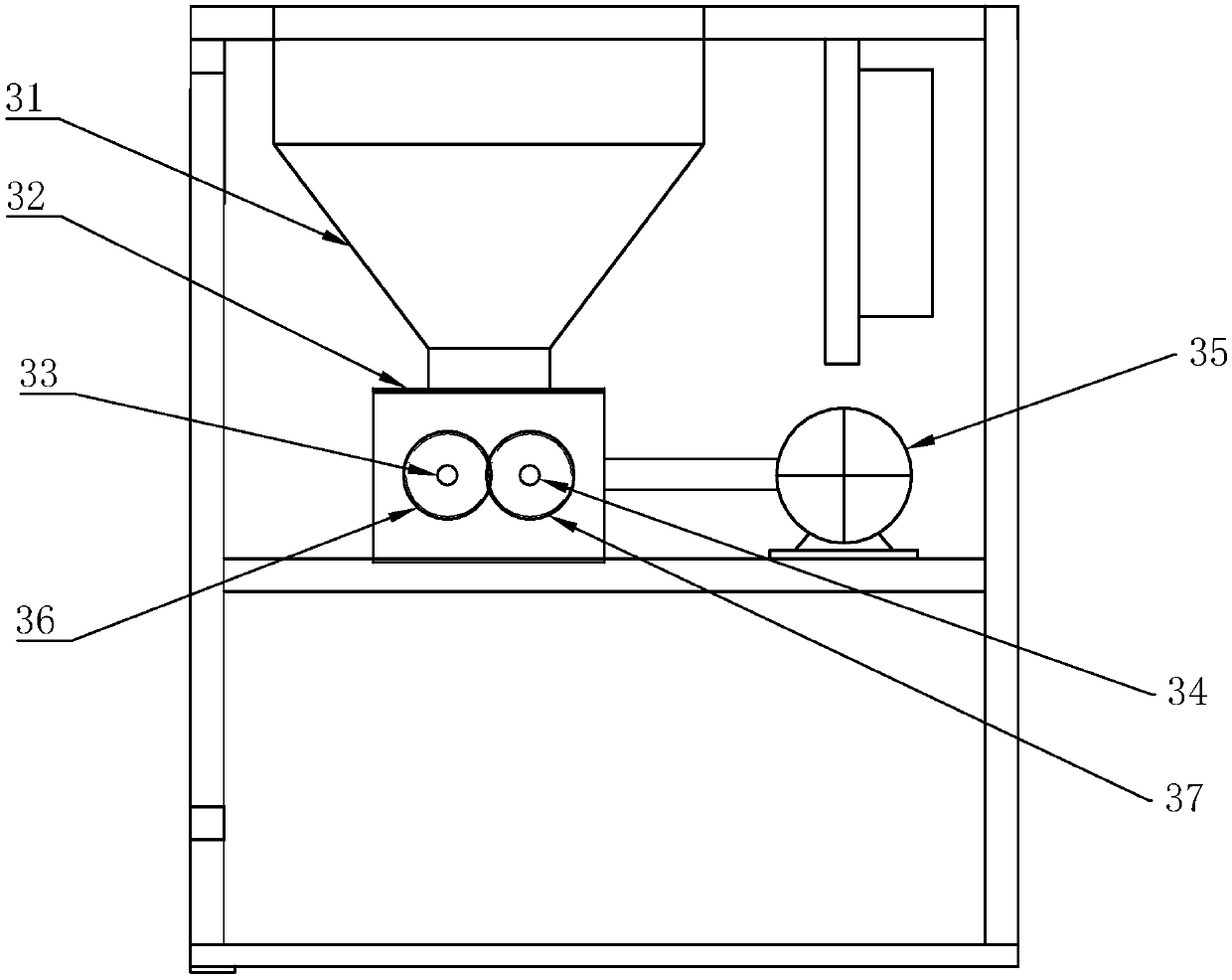 Intelligent kitchen waste disposal machine and using method thereof