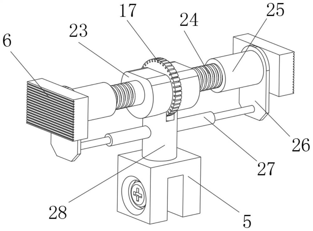 Central air conditioner pipeline cleaning and disinfecting device