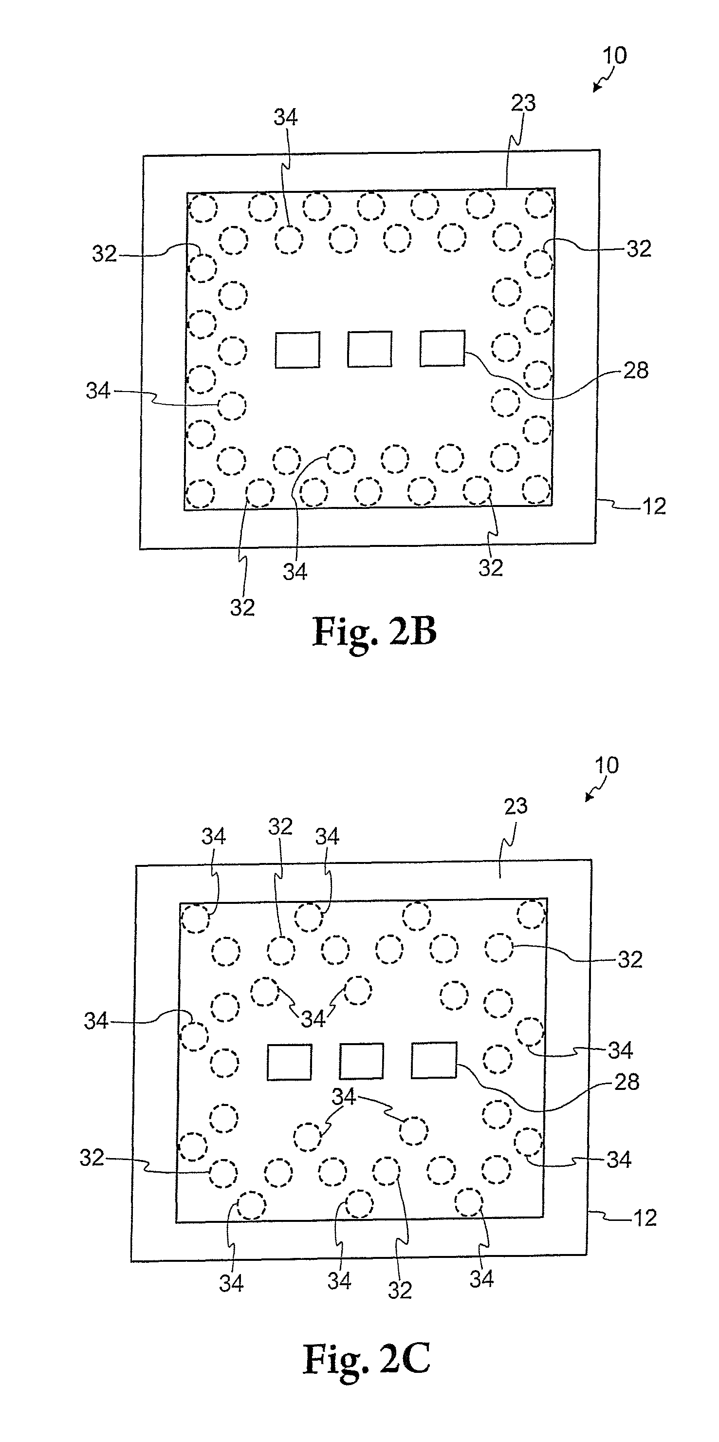 System and method for compartmental shielding of stacked packages