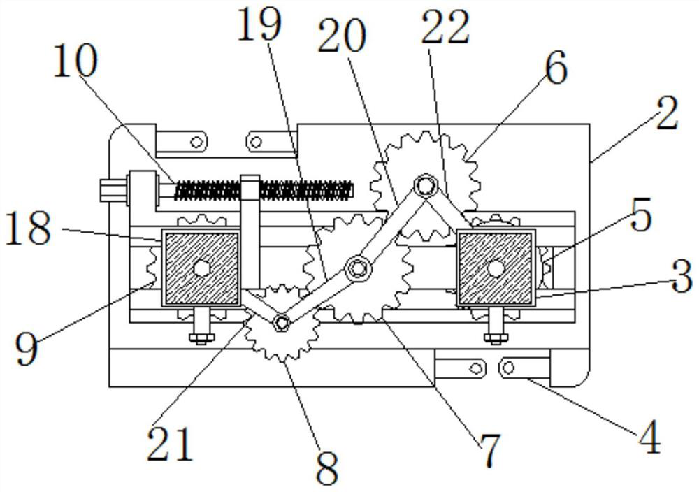 Building ultrasonic measuring instrument for automatically acquiring data by using crank structure