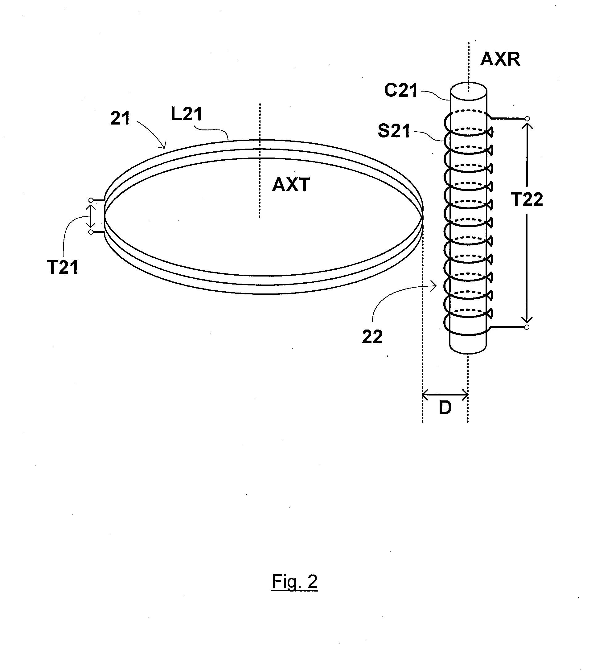 Transmit and receive antenna