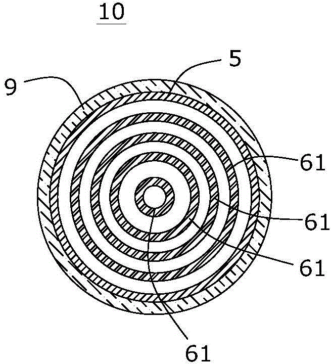 Dry type etching machine and gathering device for gathering magnetic particles in gas