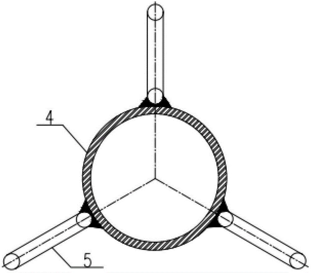 Waterproof structure for shield-method tunnel anti-floating anchor rod node