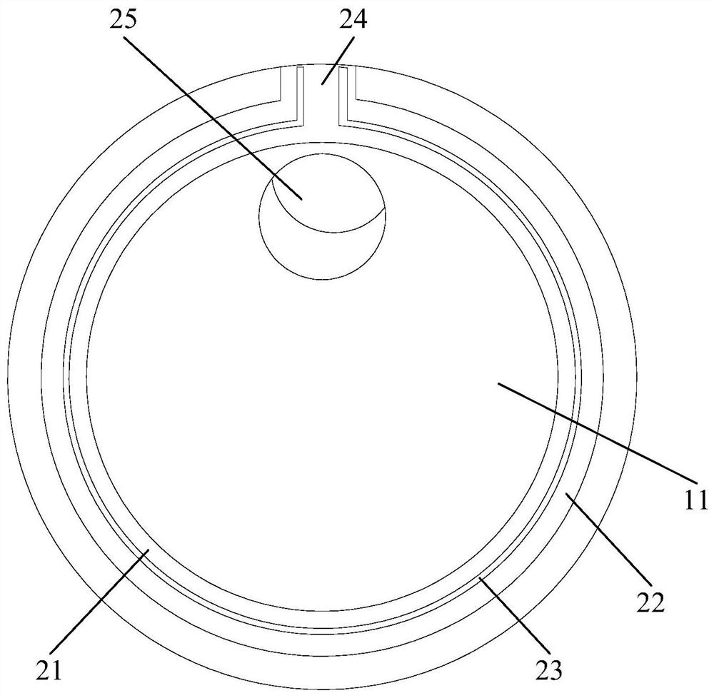 an auxiliary baffle