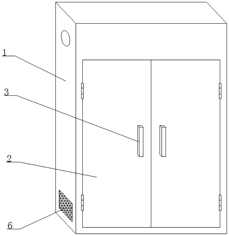 Wardrobe with self-sterilization function