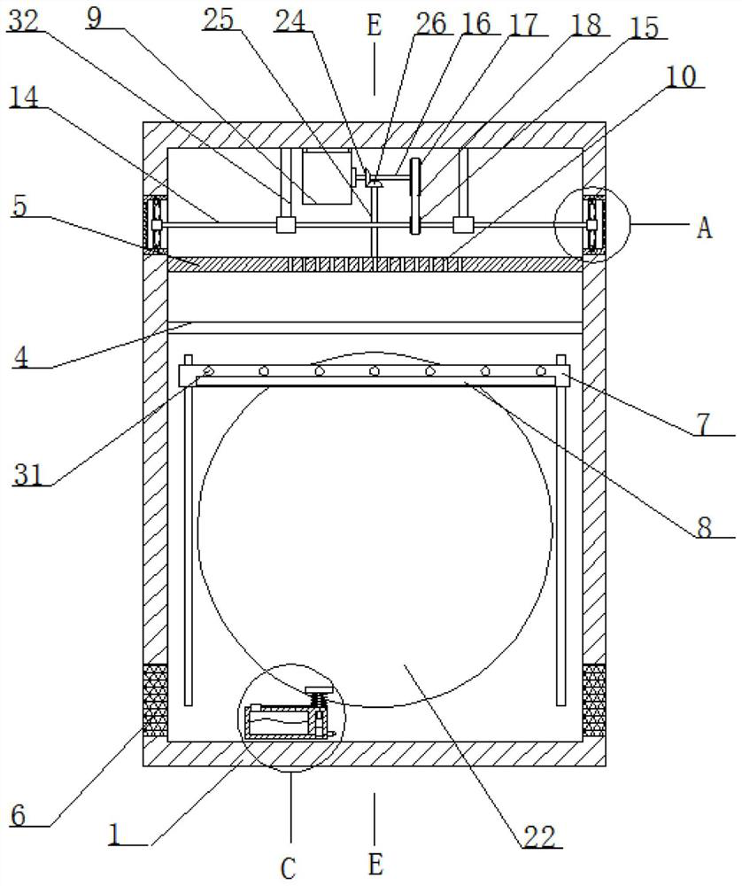 Wardrobe with self-sterilization function