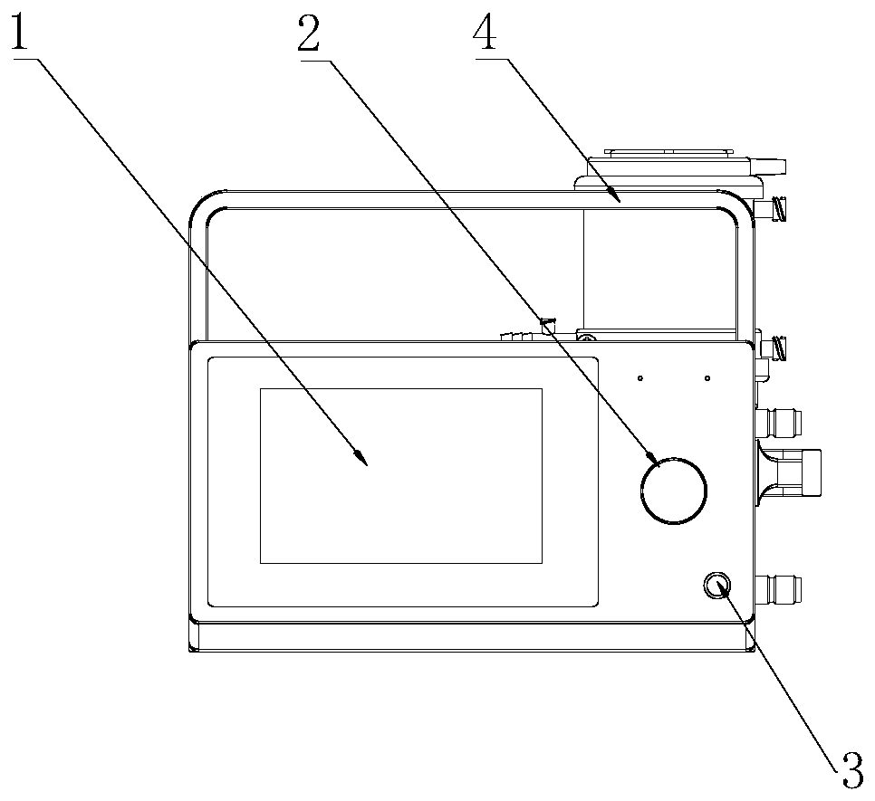 Extracorporeal life support flood circulation device and flow path design method thereof