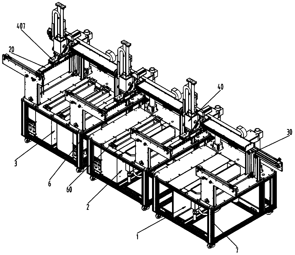 Online dip-coating device