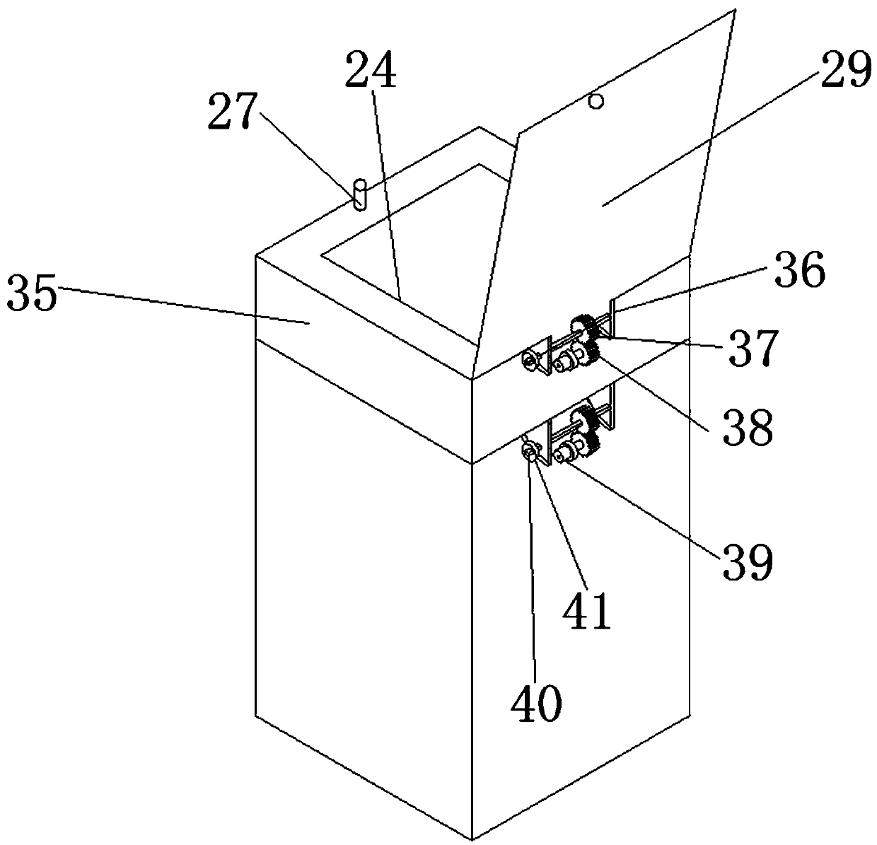 Garbage can capable of realizing in-can air sterilization and automatic bag-sleeving