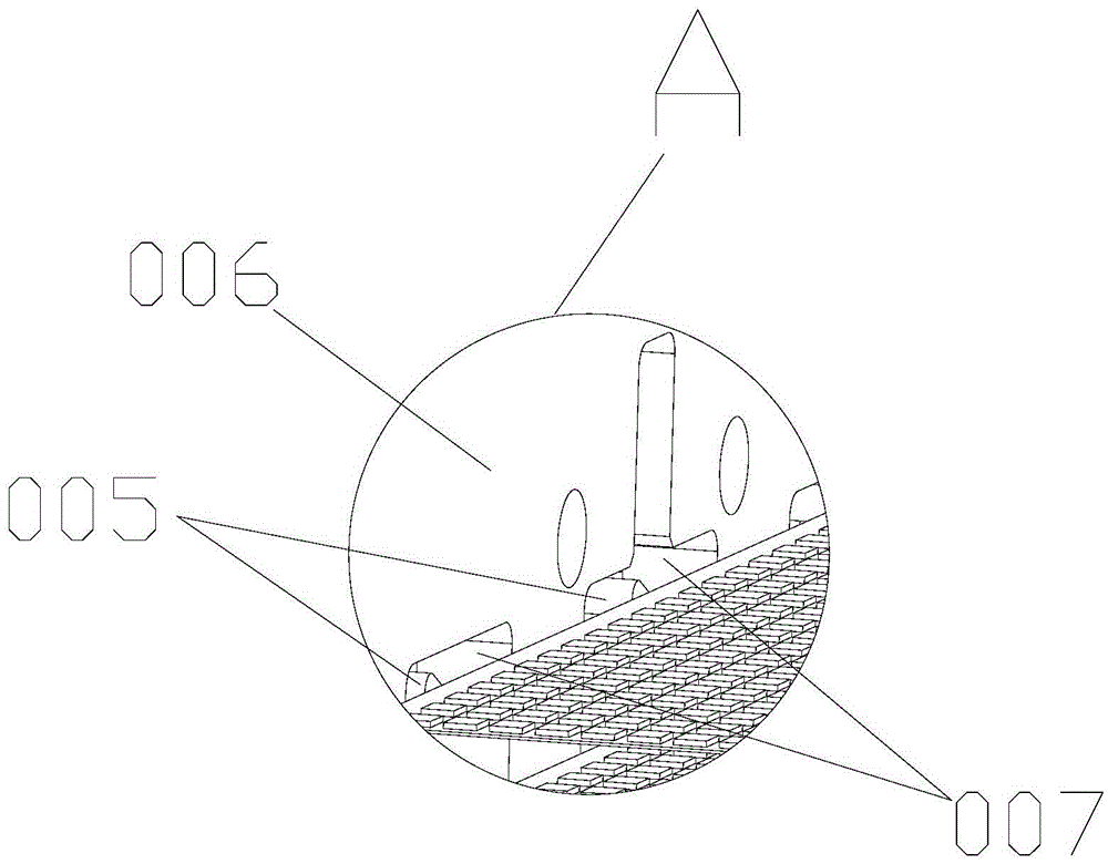 A method for loading and unloading on the same side and an automatic loading and unloading mechanism for realizing the method