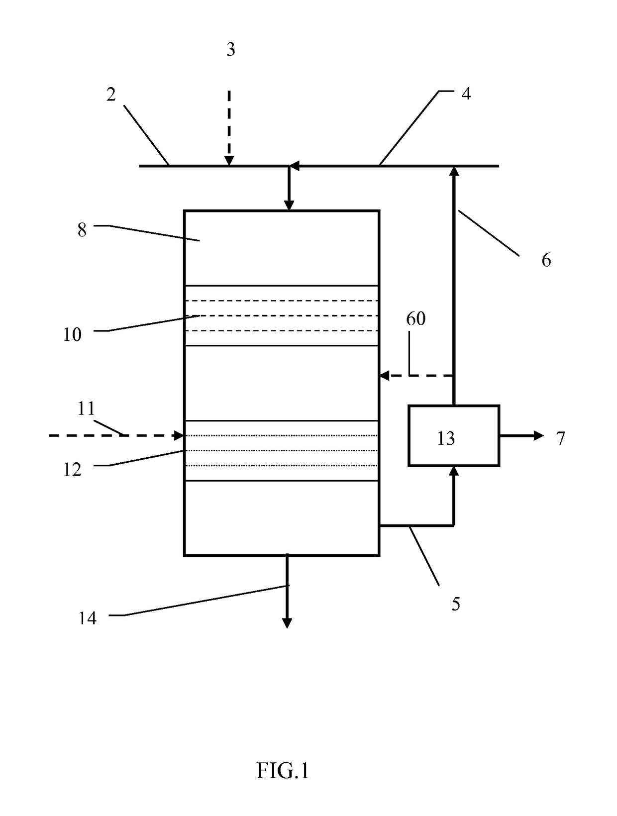 Process and apparatus for producing fuel from a biological origin through a single hydroprocessing step in the presence of a NiW catalyst