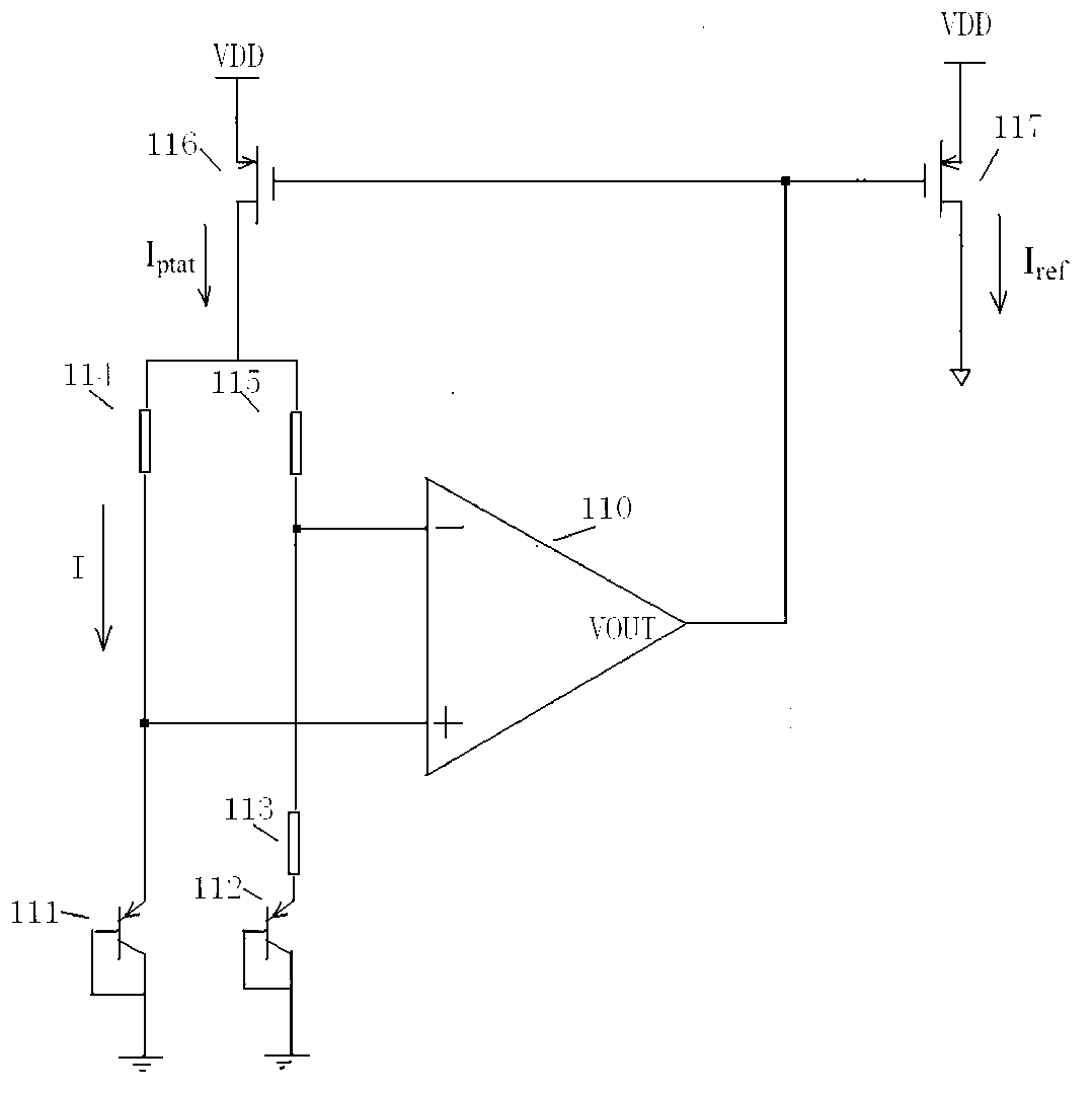 Bipolar complementary metal oxide semiconductor (BiCMOS) current-type reference circuit