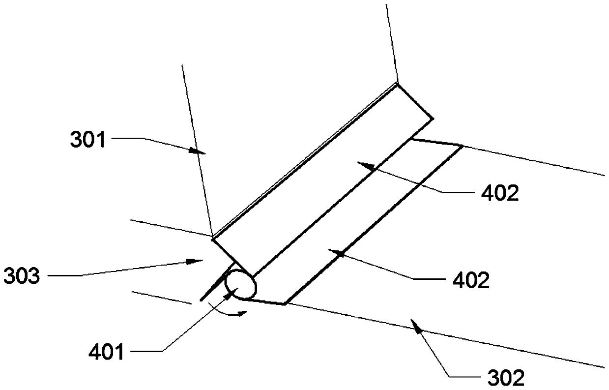 Sludge collecting vehicle with spiral separation mechanism