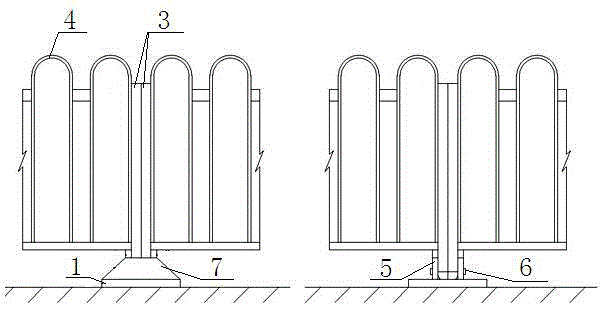 Safe to dump road center barriers