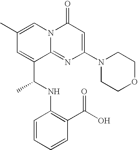 Enantiomerically Pure (-) 2-[1-(7-methyl-2-(morpholin-4-yl)-4-oxo-4H-pyrido[1,2-A]pyrimidin-9-yl)ethylamino]benzoic Acid, Its Use In Medical Therapy, And A Pharmaceutical Composition Comprising It - 026