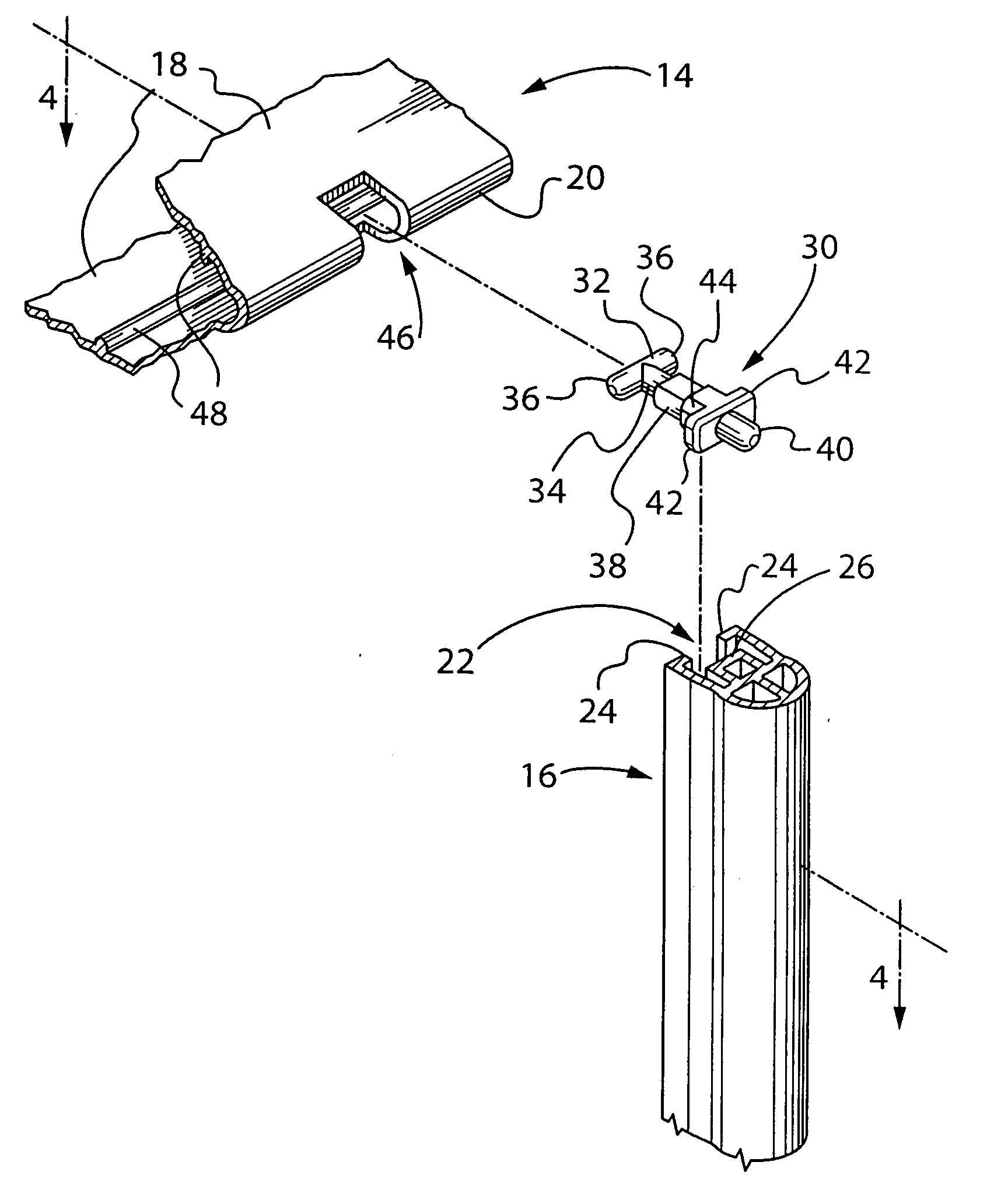 Toggle bar and shutter