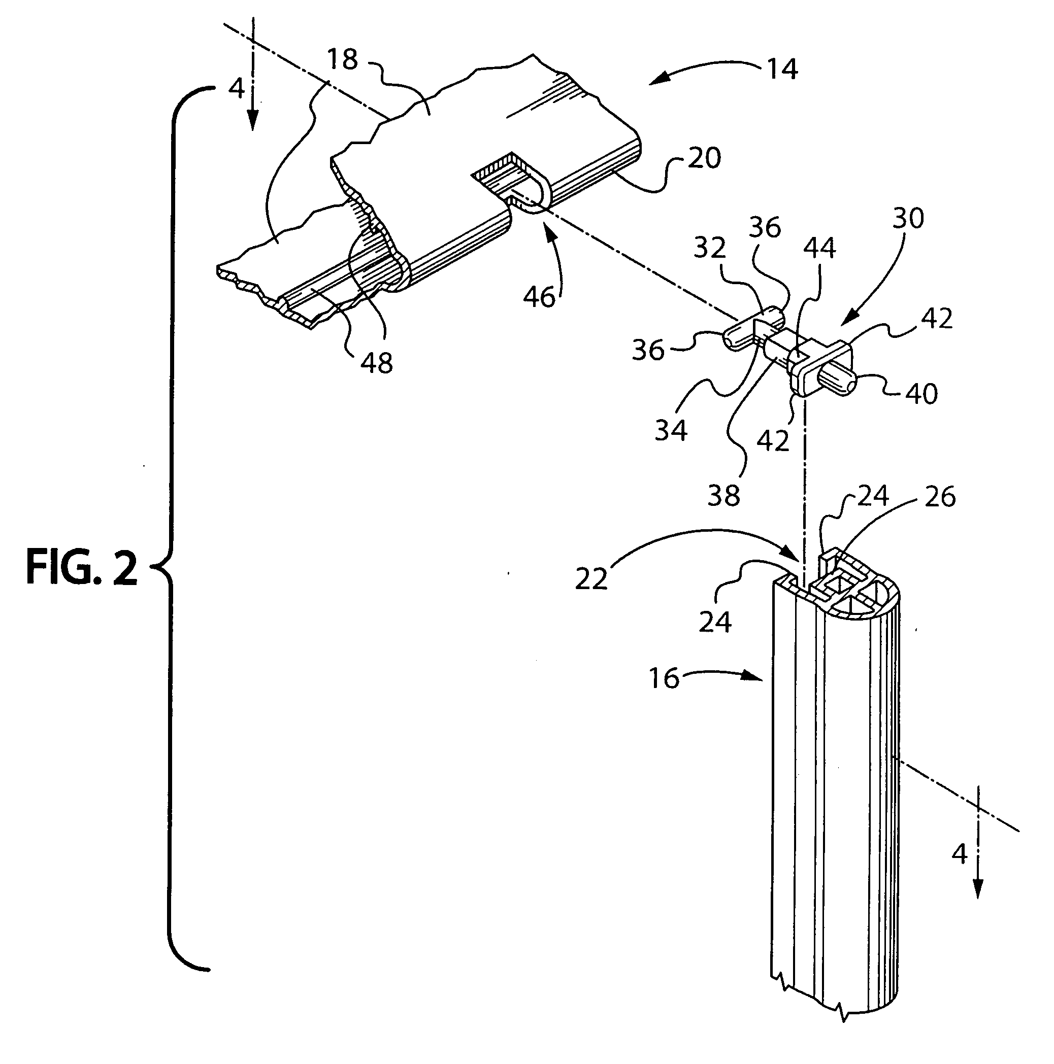 Toggle bar and shutter