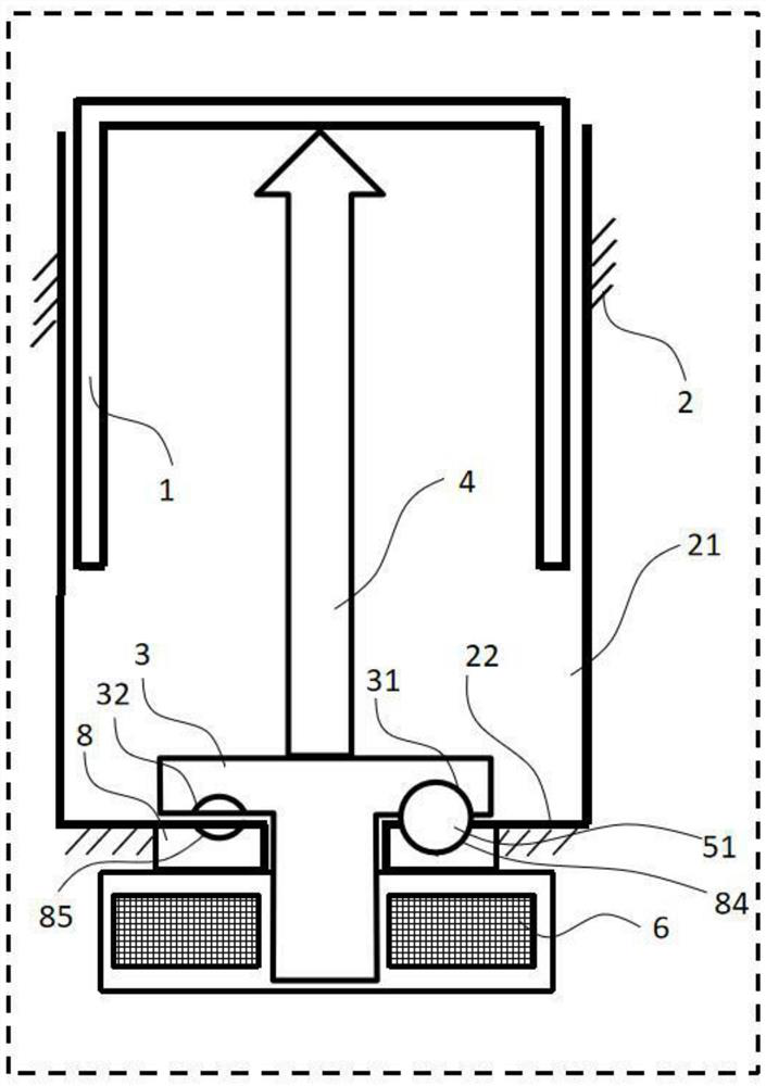 Brake caliper integrated with brake booster